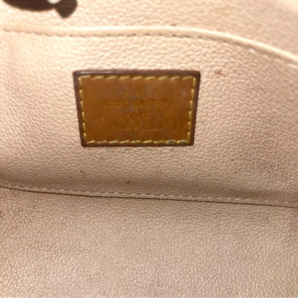 Louis Vuitton Cosmetic Bag Brown Canvas Monogram Cosmetique Pouch M47515 LV - Picture 14 of 16